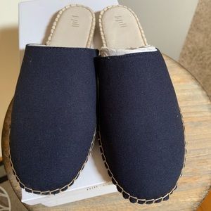 J Jill navy espadrilles. Brand new with tags. So 8